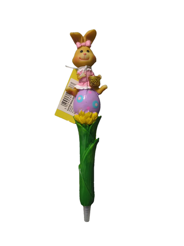 Easter Bunny Pens pack of 12 Adults Fun Home Writing Moulded Seasonal Cute Black - Picture 2 of 24