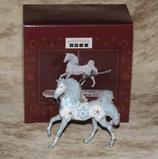 TRAIL OF PAINTED PONIES Christmas Snow Princess Ornament~2.7"~Holiday 2024