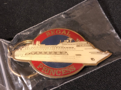Regal Princess Cruises Collector Souvenir Keychain - Cruise Ship