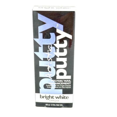 Artistic Putty - Polygel Nail Enhancement - Bright White - 60 g / 2 oz
