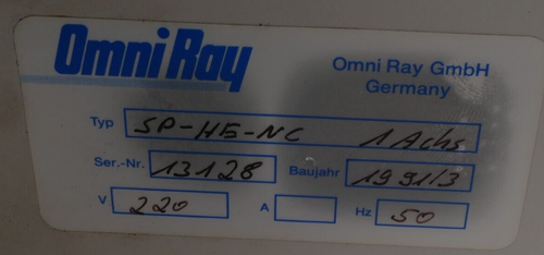 Thyssen Hüller Hille | Handling Control 1 Achs Steuerung | Omni Ray | SP-HE-NC - 第 4/4 張圖片