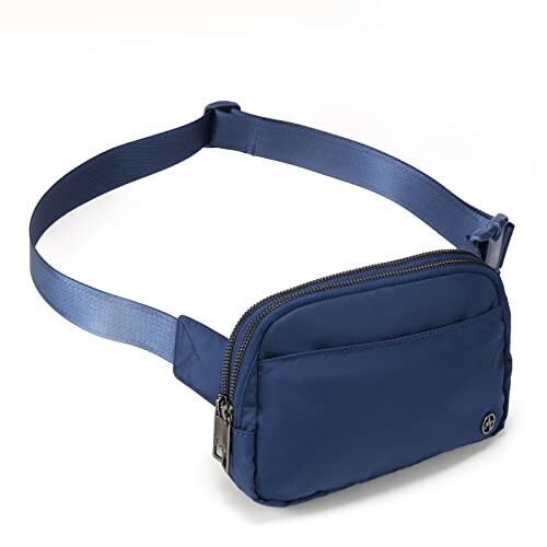 Unisex Nylon Waist Belt Bag for Running Hiking Travel Outdoor