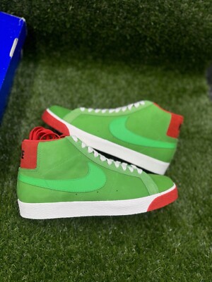Nike Blazer Premium SB Green Spark Pimento    Size 10 OG All! 314070-331 RARE