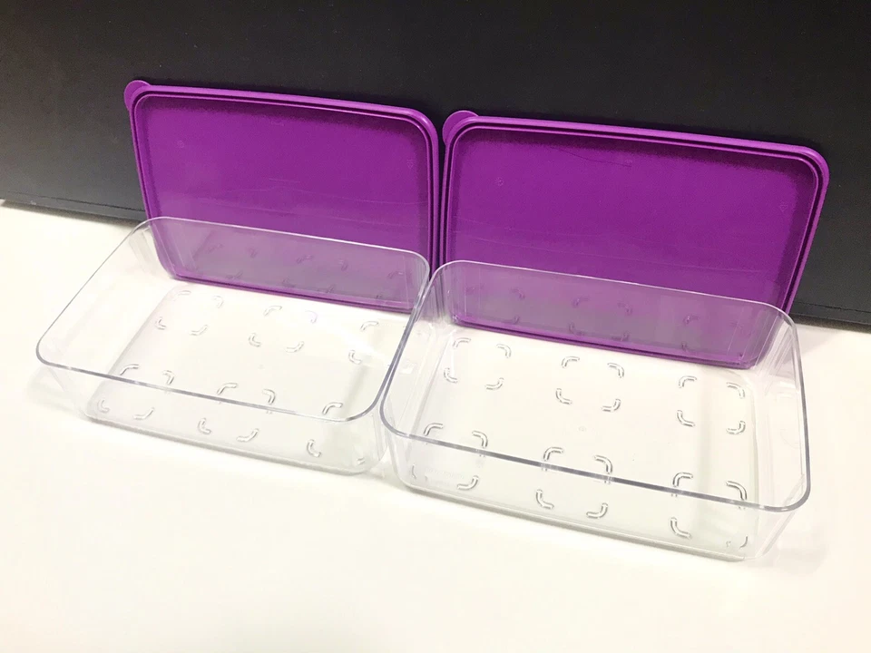 Tupperware Clearmate Rectangular Large II 1.6L Set (2) - Image 4 of 4