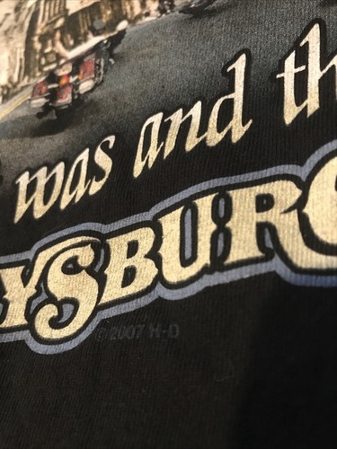 HARLEY DAVIDSON MOTORS BATTLEFIELD GETTYSBURG PENNSYLVANIA T-SHIRT XL - Bild 3 von 7