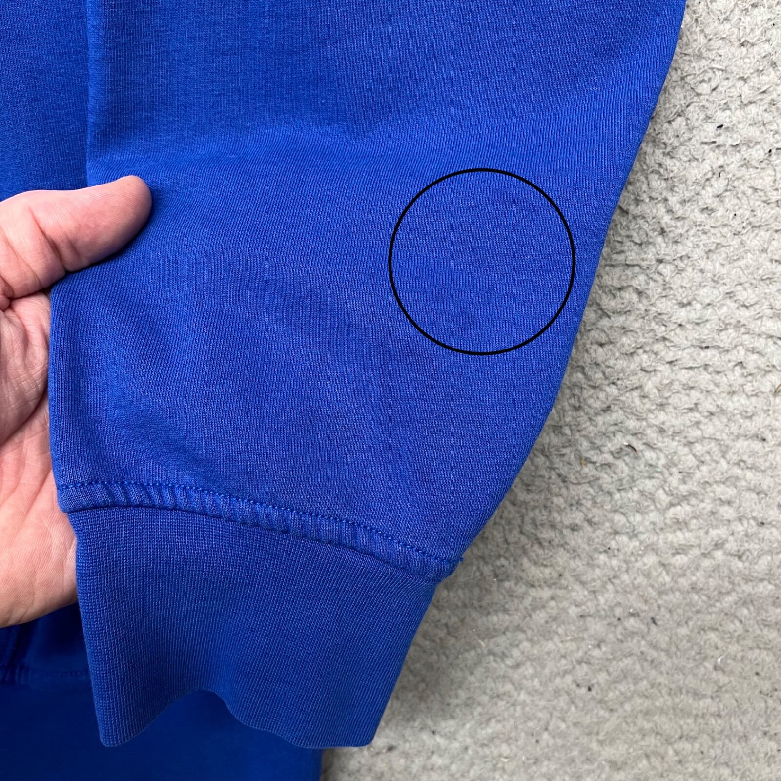 Polo Ralph Lauren Felpa con Cappuccio Uomo 2XB Blu Big Pony Felpa con Cappuccio Pullover