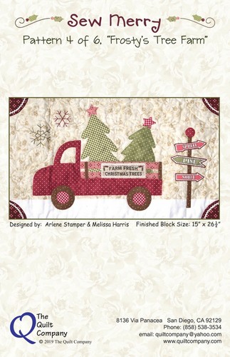 Sew Merry COMPLETE Christmas Applique Pattern & Accessory Pack Quilt Company BOM - Picture 9 of 18
