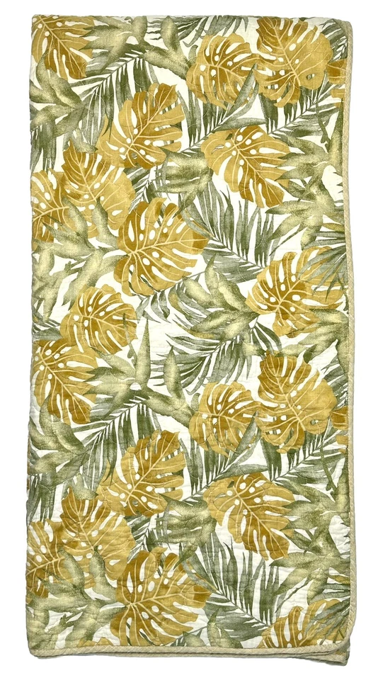 Juego de dos fundas edredón Tommy Bahama Queen Palmiers hojas tropicales Foto 3 de 4