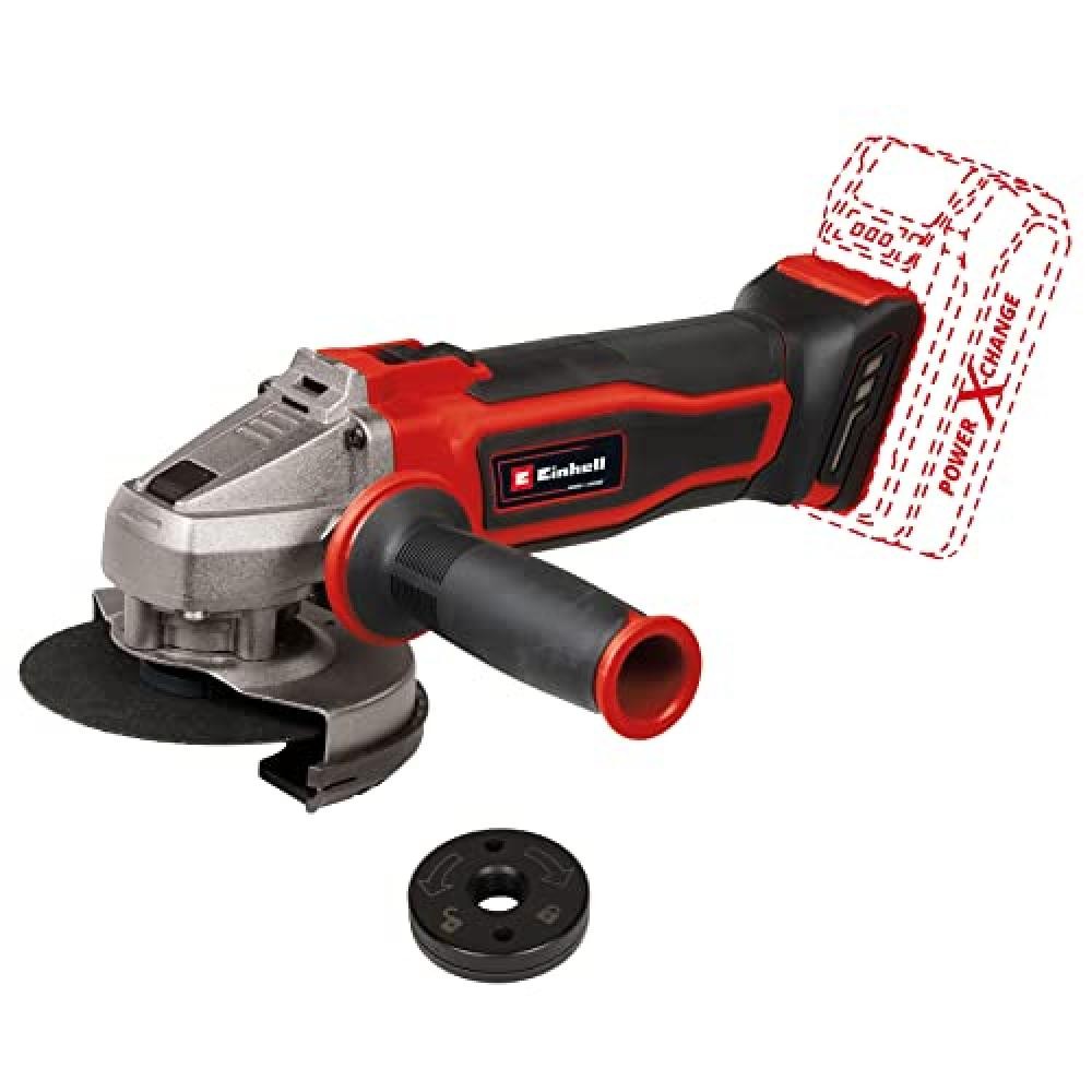 Einhell TE-AG 18/115 Q: Smerigliatrice Ergonomica 18V Solo