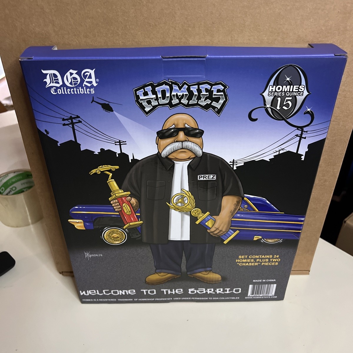 Homies Series 15 Box Set 1/2500 pieces New limited edition Ready