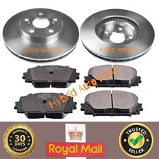 Lexus CT200H 1.8 HYBRID 2011-2020 FRONT BRAKE DISCS AND PADS SET  *Supply & Fit*