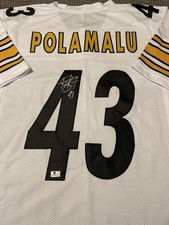Hair-larious: Troy Polamalu Signs First Cards Since 2003 3