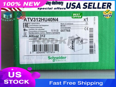 DHL express ship New In Box SCHNEIDER INVERTER ATV312HU40N4#F