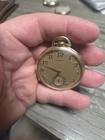 ANTIQUE 14k GF ART DECO HAMILTON Model 917 Runs  But Buy As Is