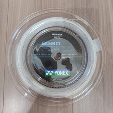 Yonex BG80 Power Badminton String Reel 200m White Nylon Sports Accessories
