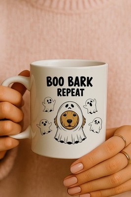 Hund Halloween Tasse Herbst Tasse Grusel Geist Kürbis Geschenk Geist Trick or Treat