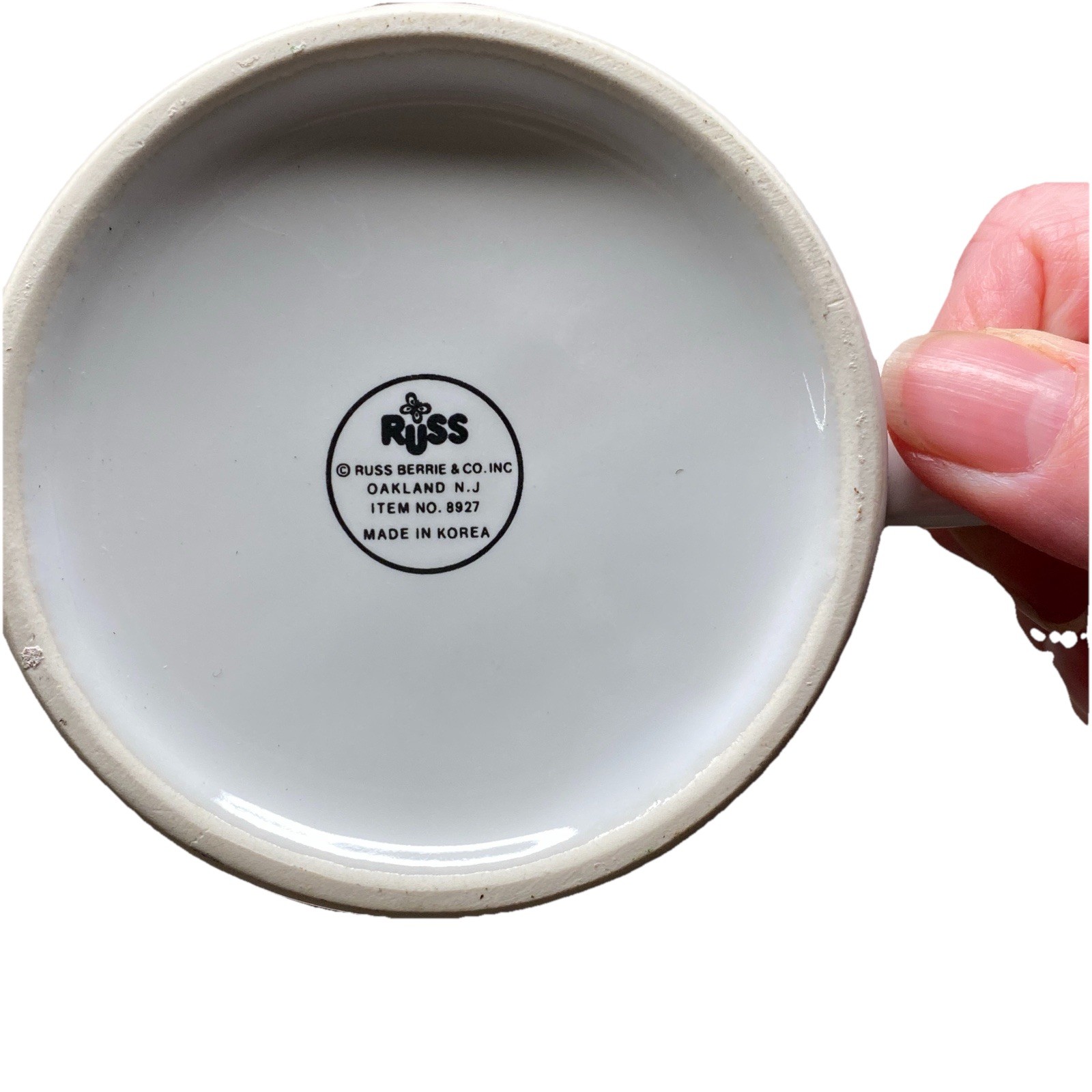 Vintage Russ Berrie And Co Christmas Mug