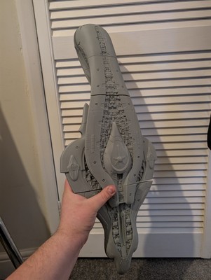 CAS-Class Assault Carrier Covenant  Battles Ship Halo unsc CUSTOM 27'' Model 70cm