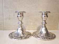 Vintage Gorham Chantilly Candlesticks