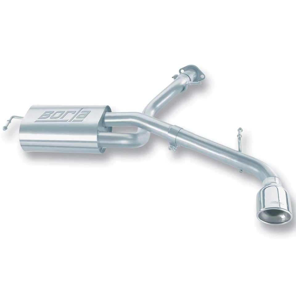 Escape trasero de eje de acero inoxidable tipo S Borla 11743 para Scion TC 2005-2010 2,4 L Foto 2 de 4