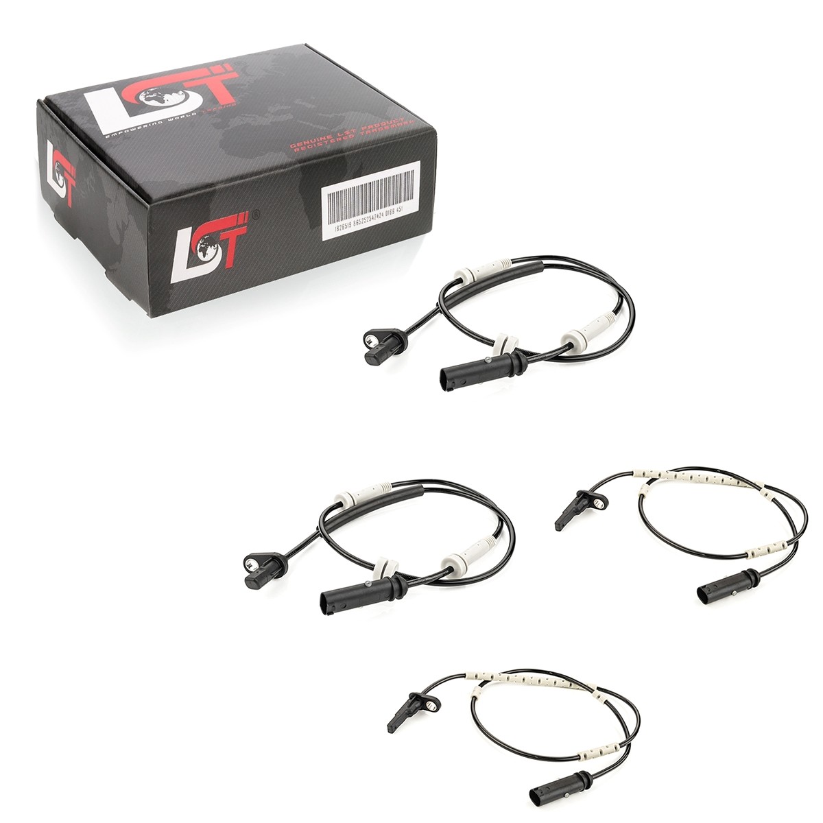 4x ABS Sensor front rear left right Set for BMW 4 F32 F33 F36 xDrive