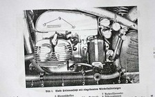 Dienstvorschrift D 605/101 Z&uuml;ndapp KS 750 Umbau des Luftfilters Wehrmacht Krad