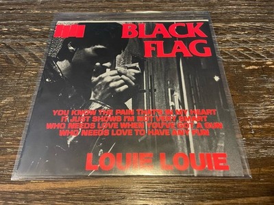Black Flag ''Louie Louie b/w Damaged I'' 7'' (Vinyl, SST Records)