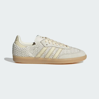 adidas Originals Damen SAMBA OG Schuhe in Off White/Warm Vanilla