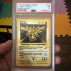 1999 POKEMON BASE SET SHADOWLESS #16 ZAPDOS HOLO HOLOFOIL PSA 5