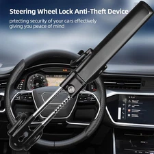 Heavy Duty Car Steering Wheel Lock Anti-Theft Security Device Universal +2 Keys✨