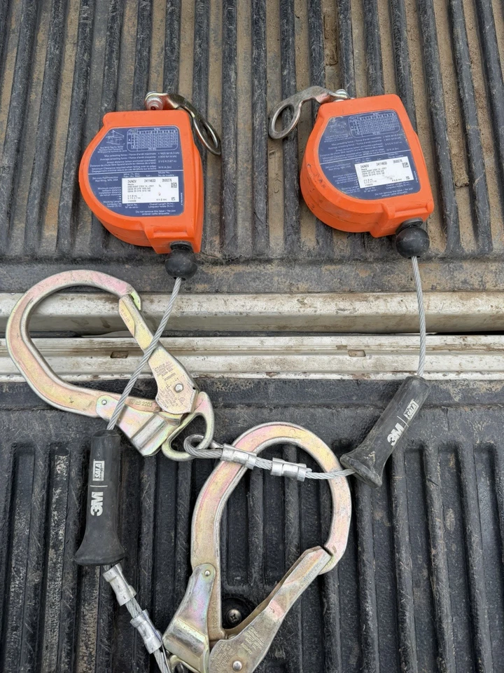 3M DBI SALA 3500276 Nano-Lok Edge Doble Pata Personal Auto Retráctil Línea de Vida 8 ft Foto 2 de 4