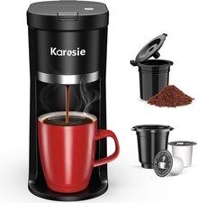 Cafetera mini monodosis cápsulas y café mol...