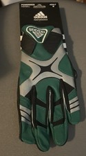 NWT POWERWEB FOOTBALL GLOVES adidas MENS SIZE MEDIUM