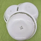 3 Corelle Spring Blossom Green Soup Cereal Bowls Vintage 1970s Crazy Daisy
