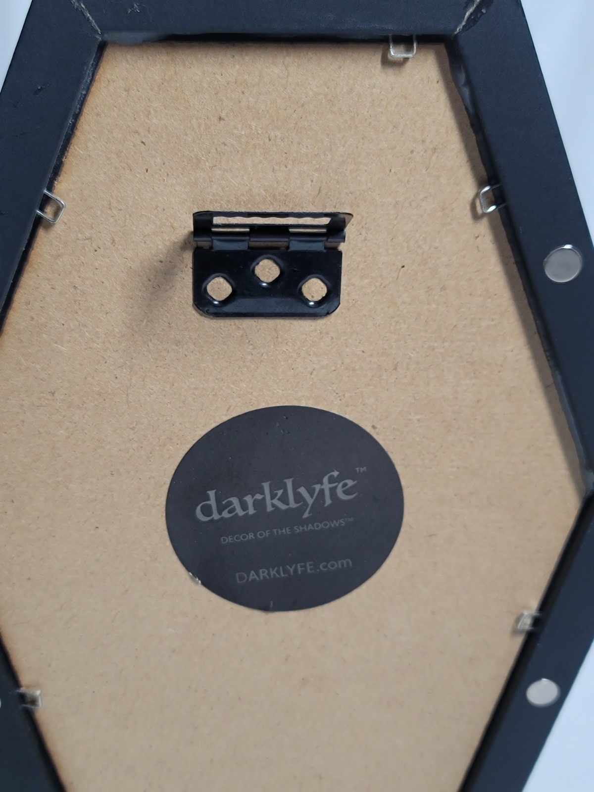 Gothic Decor Coffin Mirror - Wall Mounted, Tabletop, Home Mirror, All Rooms, BLK