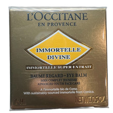 L'Occitane Immortelle Divine Firming Eye Balm 15ml Anti-Aging Cream NWT
