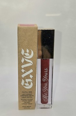 Gwen Stefani GXVE Lightweight Matte Liquid Lipstick Original Recipe. New In Box