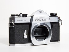 Asahi Pentax Spotmatic 35mm SLR Film Camera Body Only - TESTED