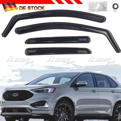 4pcs In-Kanal Windabweiser Regenabweiser für Ford Edge 2015 2024 DHL