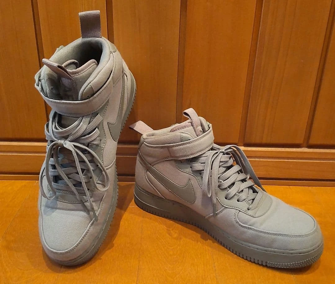 Nike Air Force 1 07 Canvas Mid Desert Sand for Sale  display picture 3