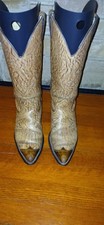 Mens Cowboy Boots Vintage Made In USA Imperial Size 8.5 D