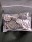 Roll of 50 - $5 Face Value  90% Silver Roosevelt /Mercury Dimes Mix Various 666