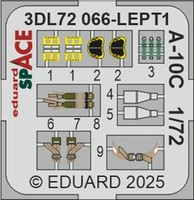 MW22 Eduard 3DL72066 A-10C Space 1/72 3D Decal For Eduard