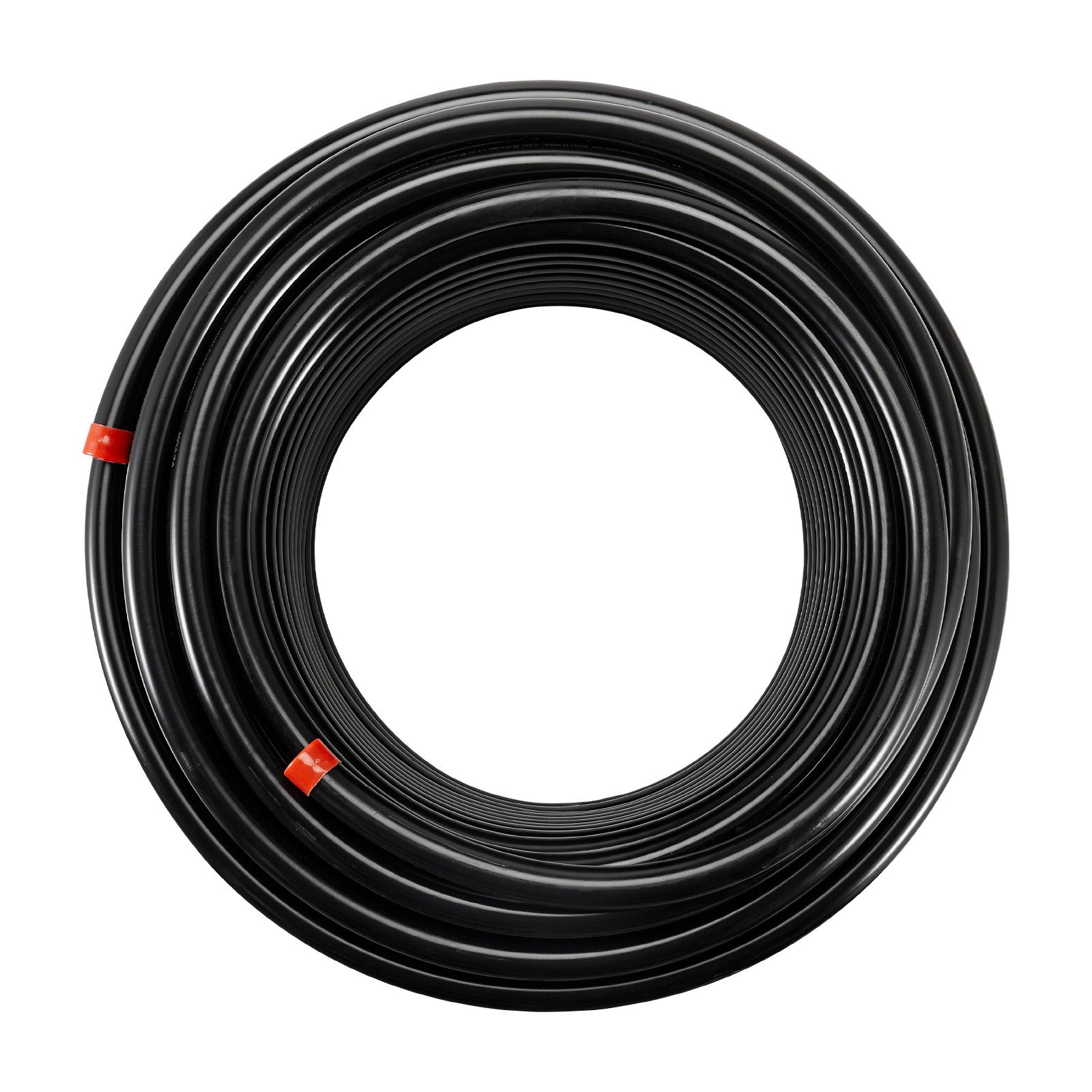 Air Compressor Line Kit 3/4'' x 200FT HDPE/Aluminum Shop Air Piping System Black