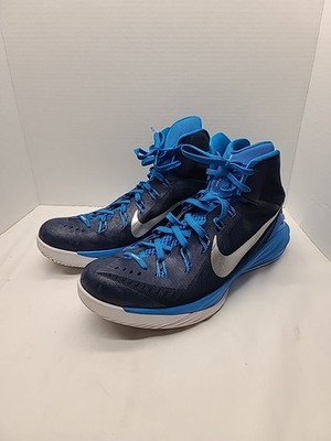 Nike Hyperdunk 2014 Shoes Mens Size 15 Blue White Basketball LunarLon 653483-403