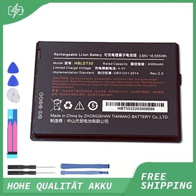 NEU Akku HBLDT50 für UROVO DT50 RFID DATENSAMMELLUNG TERMINA 4300mAh