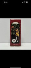 1997 Hallmark Keepsake Christmas Ornament; Hoop Stars; Magic Johnson W CARD