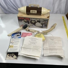 Vintage 1988 Metro Data Vac MDV-1 Attachments, Instructions, Box, etc. WORKS