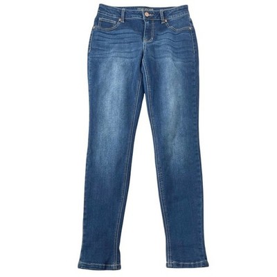 Maurices high rise skinny blue jegging jeans women's small (4-6) short