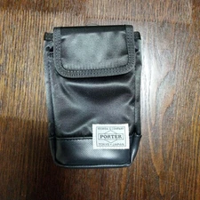 PORTER Black Multi-Pouch Functional bag
